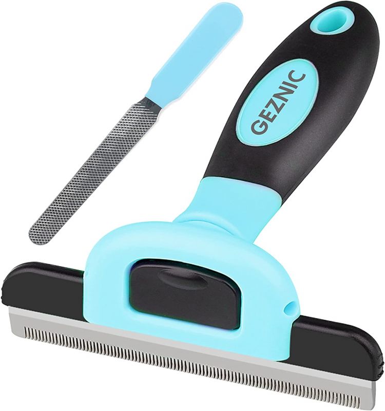 Dog Deshedding Brush Tool for Short Medium & Long Haired for sale